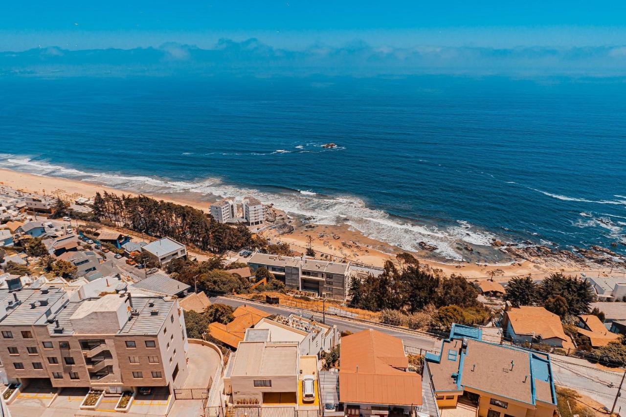 Hermoso Departamento Con Insuperable Vista Al Mar Apartamento Vina del Mar Exterior foto
