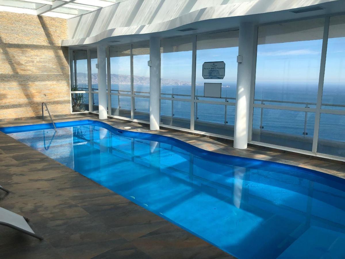 Hermoso Departamento Con Insuperable Vista Al Mar Apartamento Vina del Mar Exterior foto