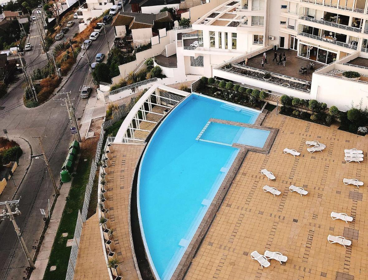 Hermoso Departamento Con Insuperable Vista Al Mar Apartamento Vina del Mar Exterior foto