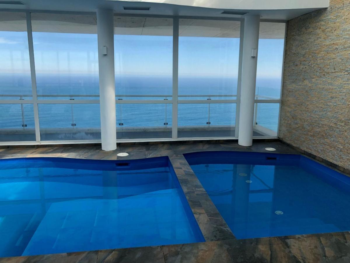 Hermoso Departamento Con Insuperable Vista Al Mar Apartamento Vina del Mar Exterior foto